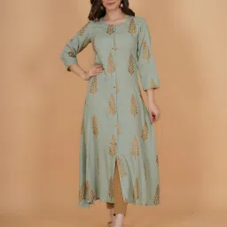 Viscose Rayon Stitched Anarkali Gown-image-33