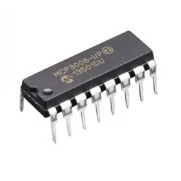 MCP3008 8-Channel 10-Bit A/D Converter with SPI Interface IC DIP-16 Package image 1