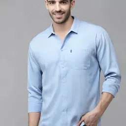 MAYKR Men Opaque Casual Shirt-image-42
