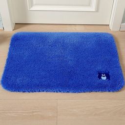 IVAZA Blue Microfibre 1400 GSM Bath Rugs-picture-2