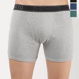 Sporto by Macho Pack Of 4 Mid-Rise Trunks-picture-40