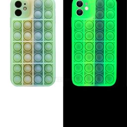 CASE CREATION Neon Sand Printed iPhone Xs Max Back Case Mobile Accessories image 2