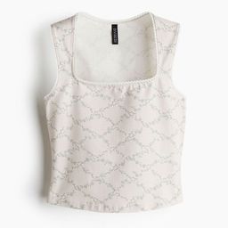 H&M Picot-Trimmed Vest Top-image-82