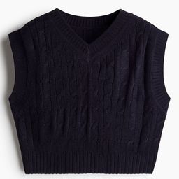 H&M Cable-Knit Sweater Vest-image-62