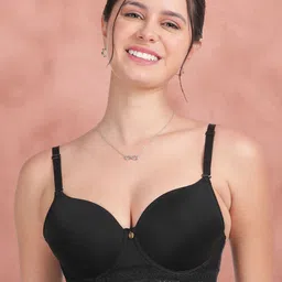 Susie Half Coverage Underwired Lightly Padded T-shirt Bra-12