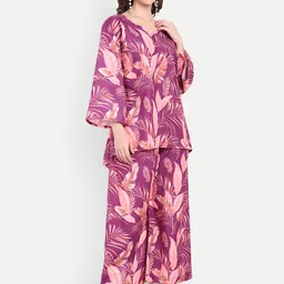 TILISM Printed Tunic With Trousers Co-Ords image 3