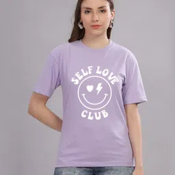 FALTU.CO Women Printed Drop-Shoulder Sleeves Pure Cotton T-shirt-picture-31