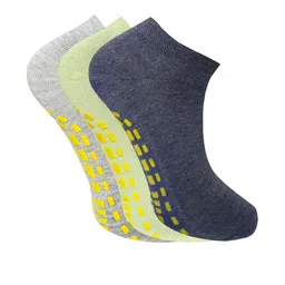 SOXVIEW Pack of 3 Women Solid Ankle Length-image-15