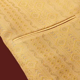 MANQ Ethnic Motifs Woven Design Nehru Jacket image 3