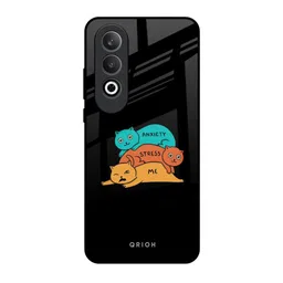 QRIOH Anxiety Stress Real OnePlus Nord CE4 5G Impact Resistant Back Case-picture-39