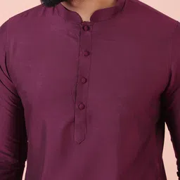 KISAH Men Thread Work Kurta image 2