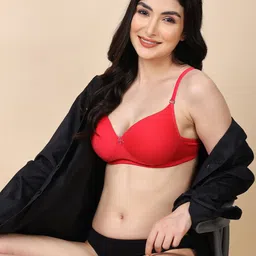 London Hills Cotton Full Coverage Lightly Padded Bra-picture-37