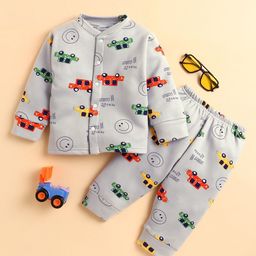 MeeMee Kids Graphic Printed Night suit-picture-38