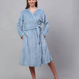 KLOTTHE Bath Robe With Belt-image-69
