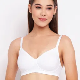 Enamor Solid Full Coverage Non-Wired Non Padded  Bra-10