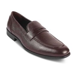 Tresmode Men Leather Loafers-image-25