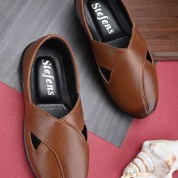 STEFENS Boys Colourblocked Slip-On Sneakers-image-61