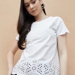 Fame Forever by Lifestyle Women Striped Pockets T-shirt-picture-14