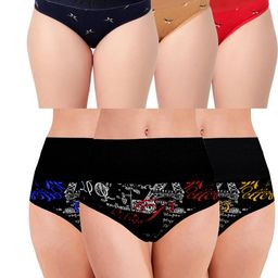 FiveFlag Mid-Rise Cotton Blend Briefs-image-78