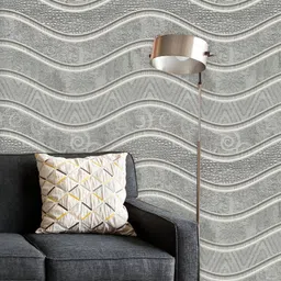 ArtzFolio Printed UV-Resistant Anti-Bacterial Waves Pattern Peel & Stick Wallpaper-image-81