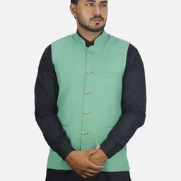 GARGIAN Master Cut Men Green Polyester Jackets-picture-43