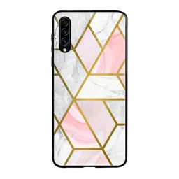 QRIOH Geometric Printed Samsung Galaxy A70S Back Case Mobile Accessories-picture-34