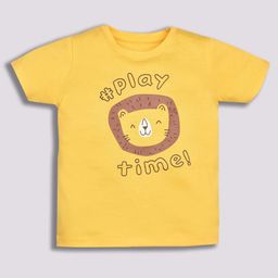 YK Boys Typography Printed Round Neck Cotton T-shirt-image-57