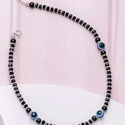 925 SILLER Rhodium-Plated Anklet-16