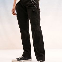 HIGHLANDER Men Straight Fit Cargos-image-34