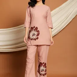 BAESD Printed Pure Cotton Tunic & Trousers Co-Ords-picture-21