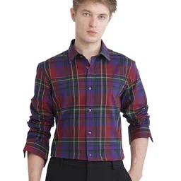 RARE RABBIT Men Comfort Checked Casual Shirt-image-37