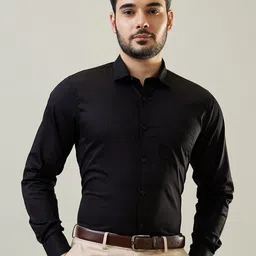 TIM PARIS Regular Fit Cotton Casual Shirt-picture-3