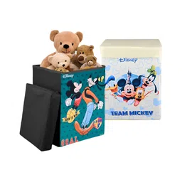 YK Cream-Coloured 2 Pieces Disney Toy Printed Multi-Utility Organisers With Lid & Handles-image-50