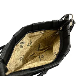 SKORPIO PU Structured Handheld Bag with Tasselled image 3