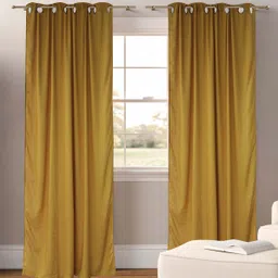 Dekor World Multicoloured Set of 2 Sheer Window Curtain-picture-23