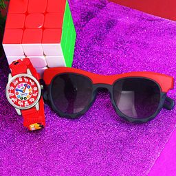 Fantasy World Watch Magic Puzzle Cube & Sunglasses Set-image-78