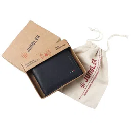 JUNGLER Men Leather Two Fold Wallet with SIM Card Holder-15