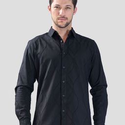 XKIND Men Classic Slim Fit Opaque Casual Shirt-image-93