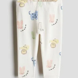 H&M Infant Girls Cotton Jersey Leggings-image-81