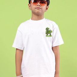 WEARDUDS Unisex Graphic Printed Round Neck Pure Cotton Oversized T-shirt-image-63