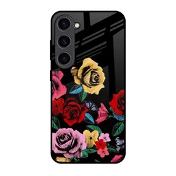 QRIOH Floral Decorative Printed Samsung Galaxy S23 Back Case-45