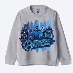 YK Disney Boys Printed Round Neck Pullover Sweatshirt-picture-5