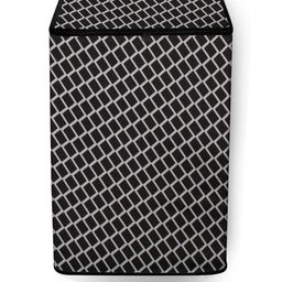 The Furnishing Tree Washing Machine Cover Check Grey Compatible for Bosch 10 Kg Fully-Automatic Top-image-50