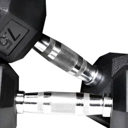 HackerX 2-Pcs Fixed Weight Dumbbells - 7.5 kg Each image 1