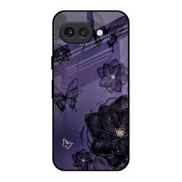 QRIOH Floral Printed Google Pixel 9A Back Case-image-45