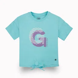 Gini and Jony Print Cotton Top-image-6