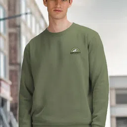 The Roadster Lifestyle Co Club Men Solid Sweatshirt-picture-29