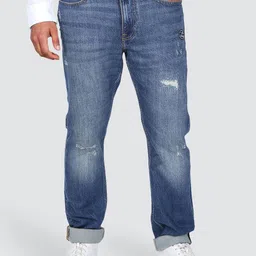 Lee Men Rodeo Straight Fit Mid-Rise Light Fade Jeans-image-51