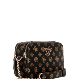 GUESS Printed PU Structured Shoulder Bag image 5