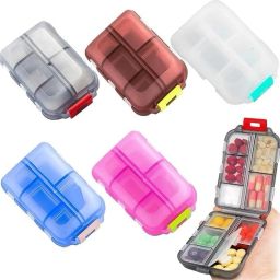 1 Week Personal Pill Organisers, Personal Pill Dispenser Pill Box-20